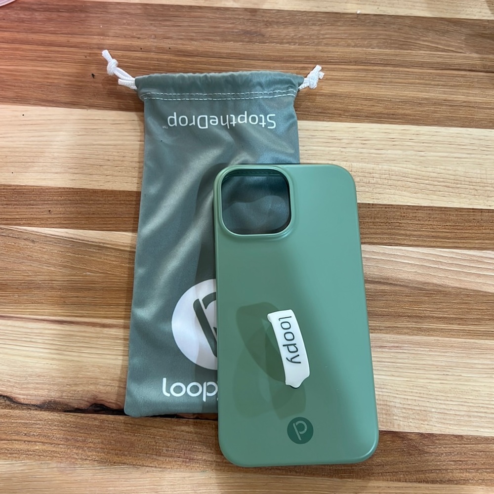 Sage Green Loopy case - IPhone 13 Pro Max